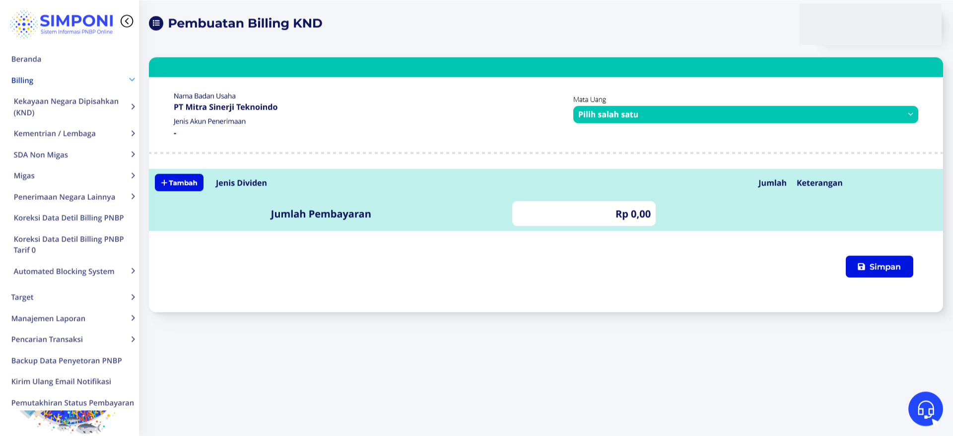 billing