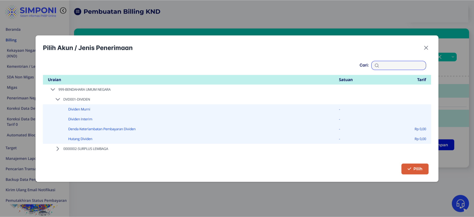 billing