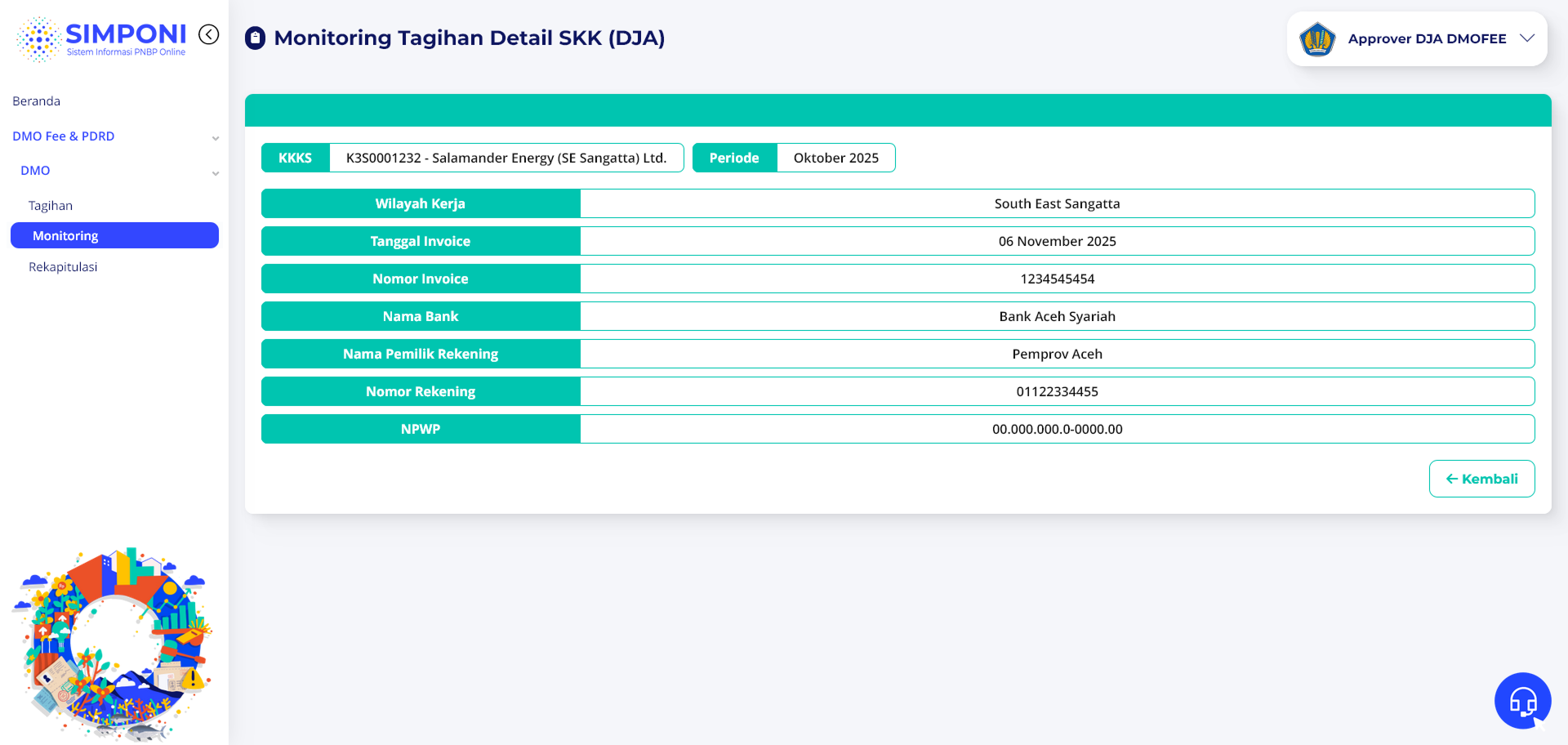 Formulir Unggah Data SPP