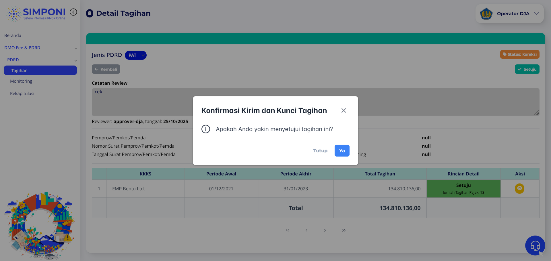Formulir Buat Undangan Konfirmasi
